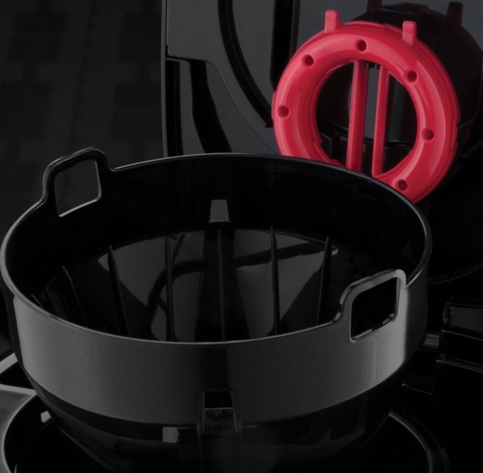 Кофеварка Russell Hobbs капельная  Adventure, 1л, молотый, черно-серебристый