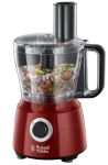 Кухонная машина Russell Hobbs Desire 600Вт, чаша-пластик, корпус-пластик, насадок-9, красный