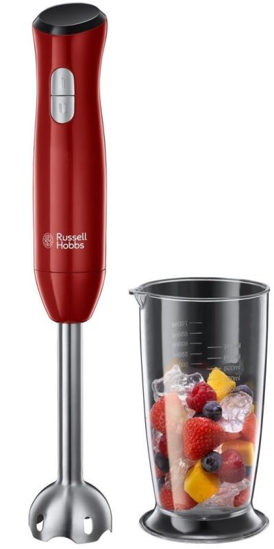 Блендер Russell Hobbs погружной Desire 600Вт, чаша-500мл, красный
