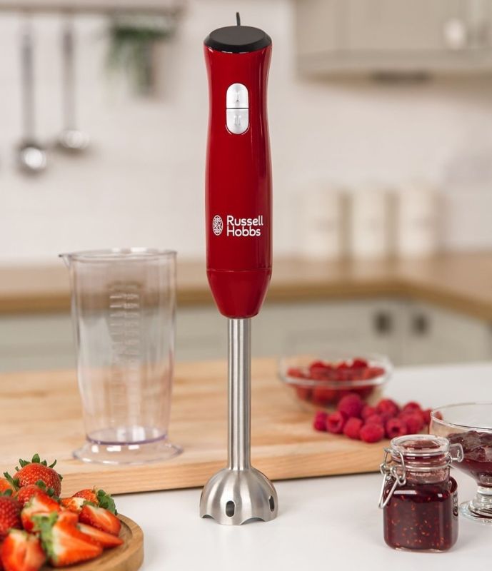 Блендер Russell Hobbs заглибний Desire 600Вт, чаша-500мл, червоний