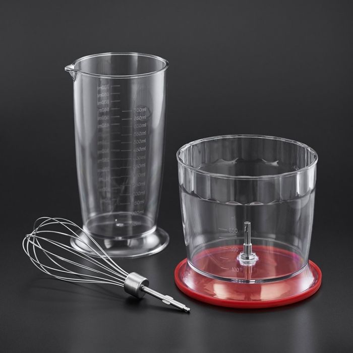 Блендер Russell Hobbs заглибний Desire 500Вт, 2в1, чаша-500мл, червоний