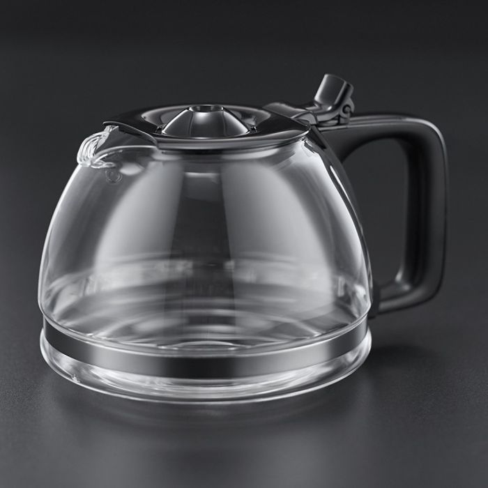 Кофеварка Russell Hobbs капельная Textures Plus 1.25л, молотый, черный