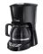 Кофеварка Russell Hobbs капельная Textures Plus 1.25л, молотый, черный