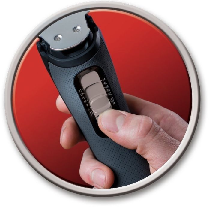 Машинка для стрижки Remington Pro Power Precision Steel, мережа+акум., роторний мотор, насадок-2, сталь, чорний