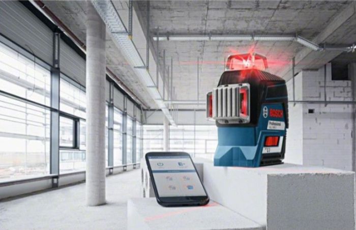 Нівелір лазерний Bosch Professional GLL 3-80C, до 30м з приймачем 120м, ±0.2мм/м, +BM 1+L-Boxx, 0.82кг