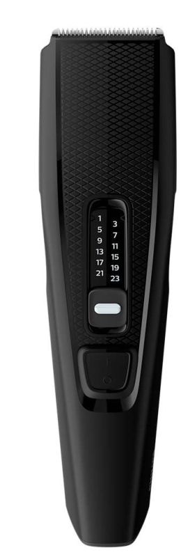 Машинка для стрижки  Philips Series 3000, от сети, роторный мотор, насадок-2, сталь, черный