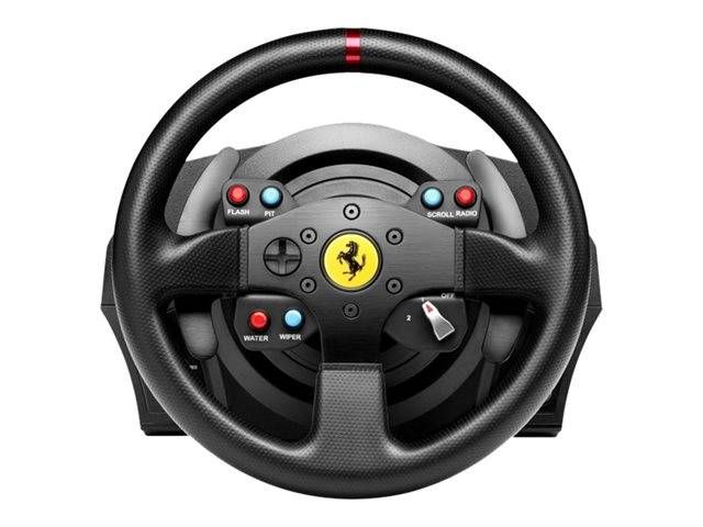 Руль и педали Thrustmaster T300 Ferrari Integral RW Alcantara edition, Официальная лицензия Ferrari и Sony, PC/PS3/PS4/PS5