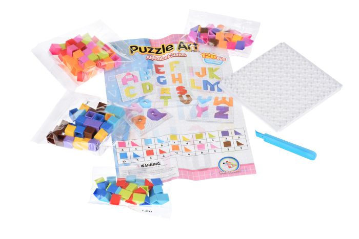 Пазл Same Toy Мозаика Puzzle Art  Alphabet series 126эл.