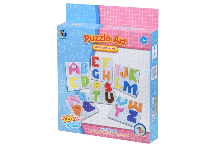 Пазл Same Toy Мозаика Puzzle Art  Alphabet series 126эл.