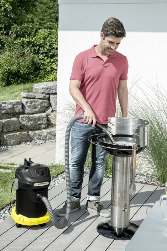 Пылесос для сбора золы Karcher AD 4 Premium, контейнер 17л, 5.3кг