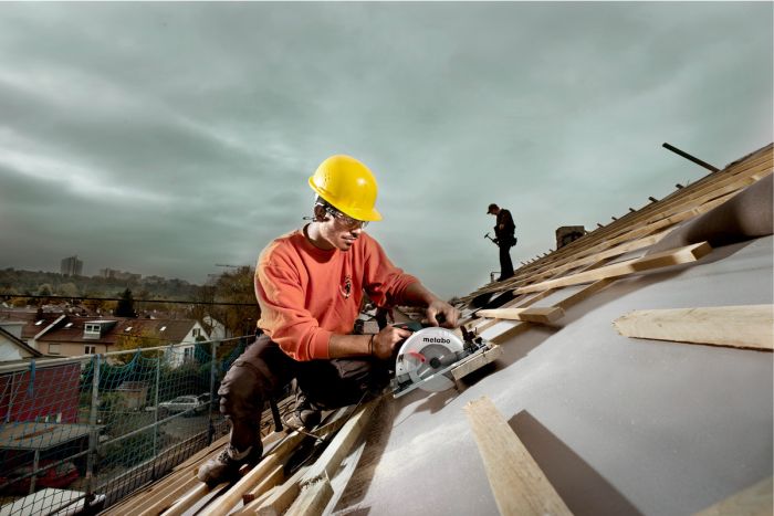 Пила дисковая Metabo KS 55 FS, 1200Вт, 160мм, глубина реза 39/55мм, рез 47м/сек, 4кг