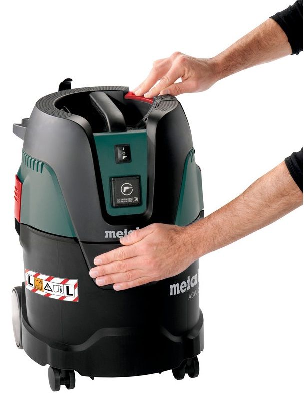 Пылесос профессиональный Metabo ASA 25 L PC, 1250Вт, 210мБар, бак 25л, 6.9кг