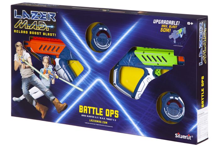 Игрушечное оружие Silverlit Lazer M.A.D. Двойной набор