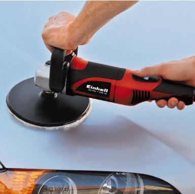 Шліфмашина полірувальна Einhell CC-PO 1100/1E 1100Вт 180мм 3500об/хв 2.2кг