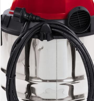 Пилосос професійний Einhell TС-VC 1930 SA 1500Вт 190мБар контейнер 30л 6.8кг