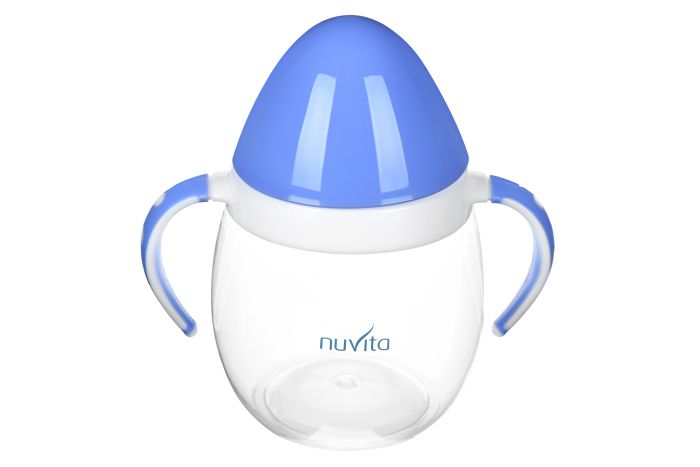 Набор Nuvita для кормления 6м+ Голубой 3 предмета.