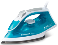 Праска PANASONIC, 1550Вт, 210мл, постійна пара - 15гр, керам. підошва, блакитний