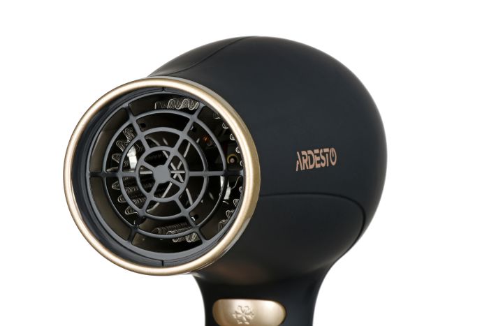 Фен Ardesto  Gemini 00, 1800-2200Вт, 2 скорости,3 темпер. режима, функция Cool Shot, черный ARDESTO HD-522