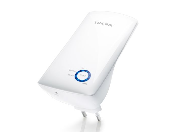Расширитель покрытия WiFi  TP-LINK  N300, 1хFE LAN TP-Link TL-WA854RE
