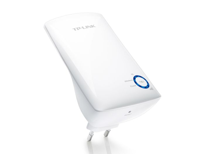 Расширитель покрытия WiFi  TP-LINK  N300, 1хFE LAN TP-Link TL-WA854RE