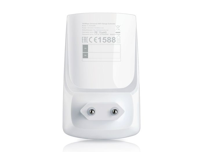 Расширитель покрытия WiFi  TP-LINK  N300, 1хFE LAN TP-Link TL-WA854RE