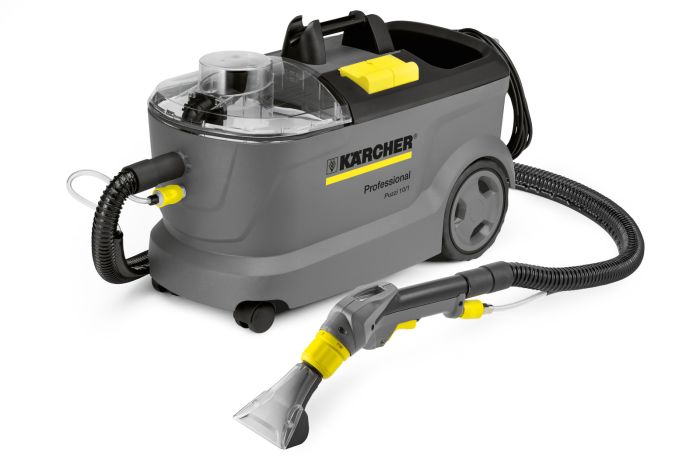 Пилосос професійний миючий Karcher Puzzi 10/1 1250Вт 254мБар контейнер 10/9л 10.5кг