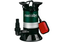 Насос дренажний для брудної води Metabo PS 7500 S , 450Вт, 7.5 куб/год, висота подачі 5 м, занурення до 5м, підключення 1"/1.25", 4.8 кг