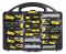 Отвертки Stanley, набор 34шт, битодержатель 1/4", 20 бит, SL,PH,PZ,Torx, кейс