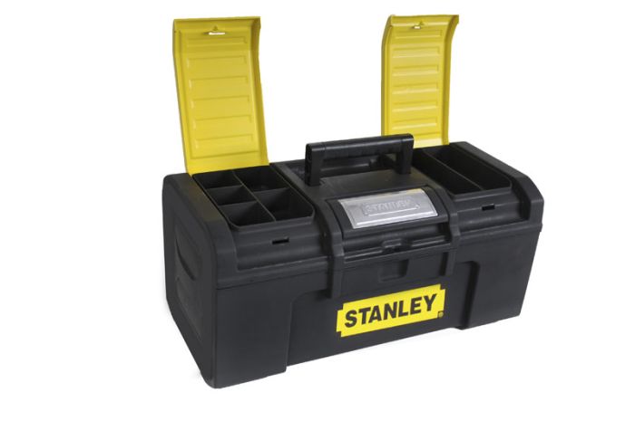 Ящик для инструмента Stanley Basic Toolbox, органайзер в крышке, 26х59.5x28.1см, пластик