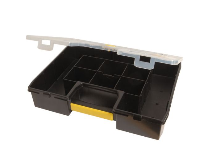 Органайзер Stanley Sort Master, 17 отделений, регулируемые перегородки, 9х43x33см, пластик