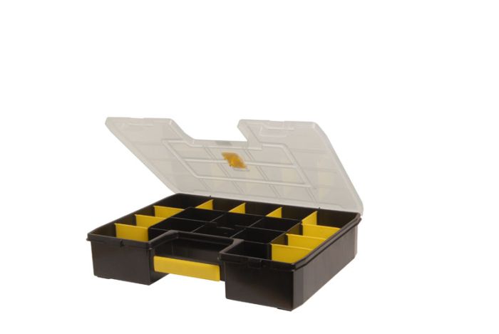 Органайзер Stanley Sort Master, 17 отделений, регулируемые перегородки, 9х43x33см, пластик