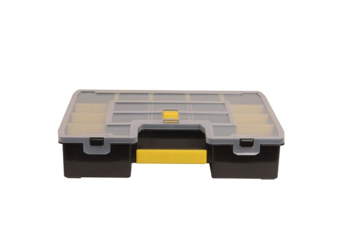 Органайзер Stanley Sort Master, 17 отделений, регулируемые перегородки, 9х43x33см, пластик