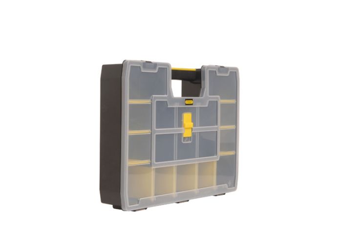 Органайзер Stanley Sort Master, 17 отделений, регулируемые перегородки, 9х43x33см, пластик