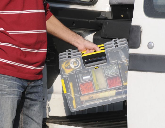 Органайзер Stanley Sort Master Junior, 14 відділень, регульовані перегородки, 6.7х37.5x29.2см, пластик