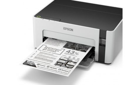 Принтер ink mono A4 Epson EcoTank M1100 32 ppm USB Pigment