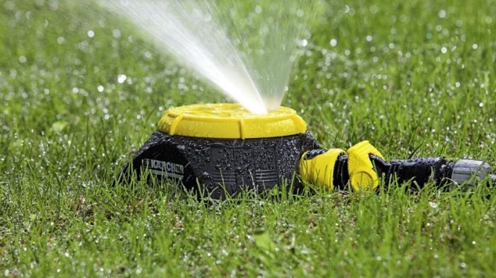 Зрошувач дощовий Karcher "MS 100", 9 функцій, площа поливу до 78 м2
