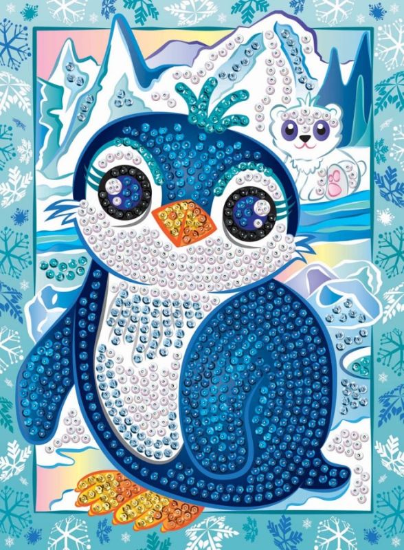 Набор для творчества Sequin Art Smoogles Пингвин 25*34см