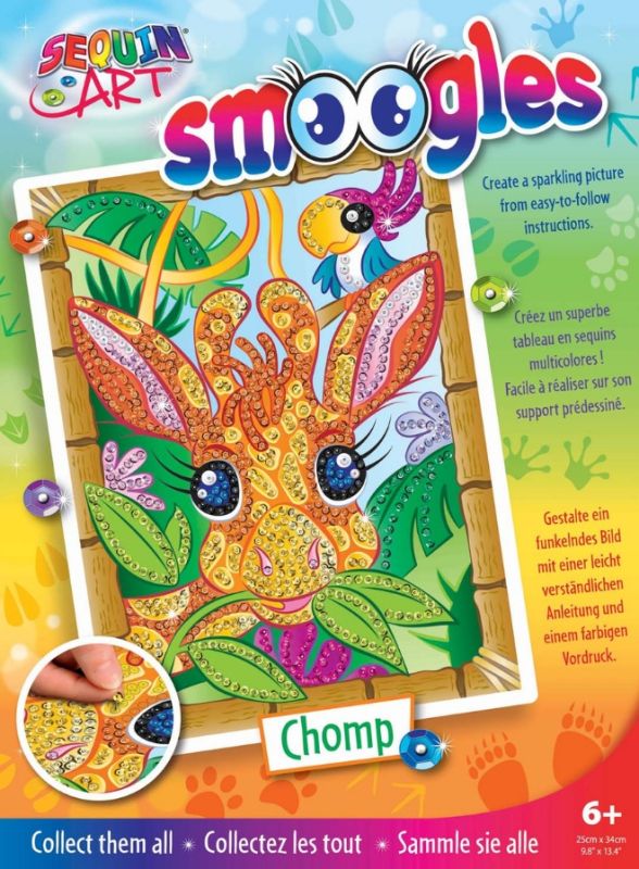 Набір для творчості Sequin Art Smoogles Жираф 25*34см