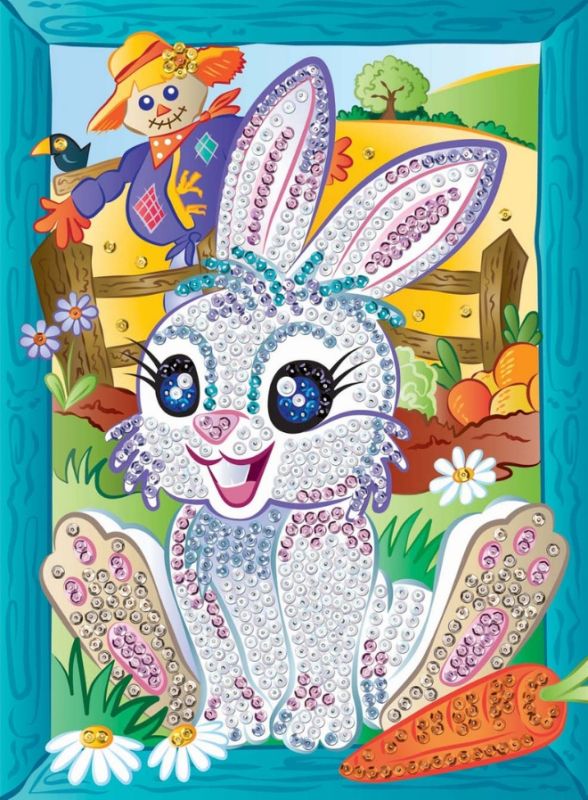 Набір для творчості Sequin Art Smoogles Зайчик 25*34см