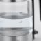Електрочайник Russell Hobbs Compact Home 0.8л, скло, підсвічування, сріблясто-чорний