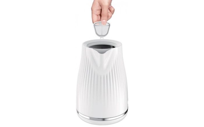 Электрочайник Tefal Loft 1.7л, Strix, пластик, белый