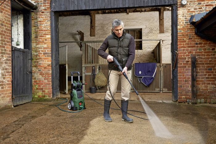 Минимойка высокого давления Bosch Advanced Aquatak 140, 2100Вт, 140бар, 450л/час, шланг 8м, 17.6кг