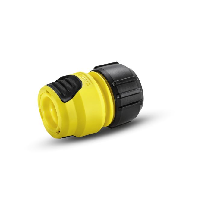 Коннектор для шланга Karcher "Plus", 1/2"-5/8"-3/4", б/упак, универсальный с аквастопом