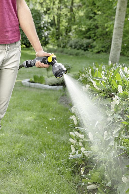 Ороситель ручной Karcher "Premium", пистолетный, металлический, 4 режима, регулировка напора воды