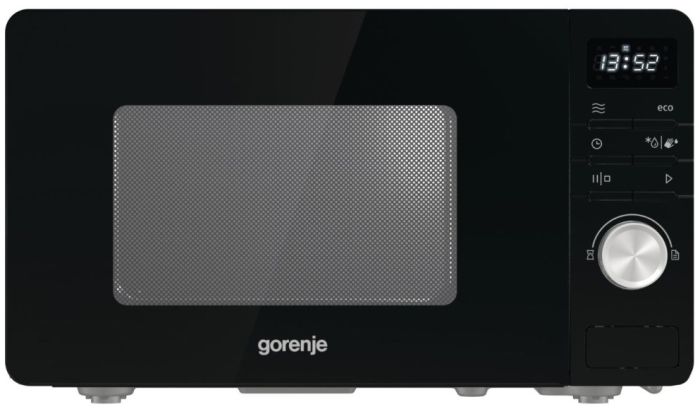 Микроволновая печь Gorenje, 20л, электр. управл., 800Вт, дисплей, черный