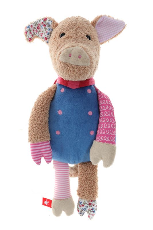 Мягкая игрушка sigikid Patchwork Sweety Свинка 31см
