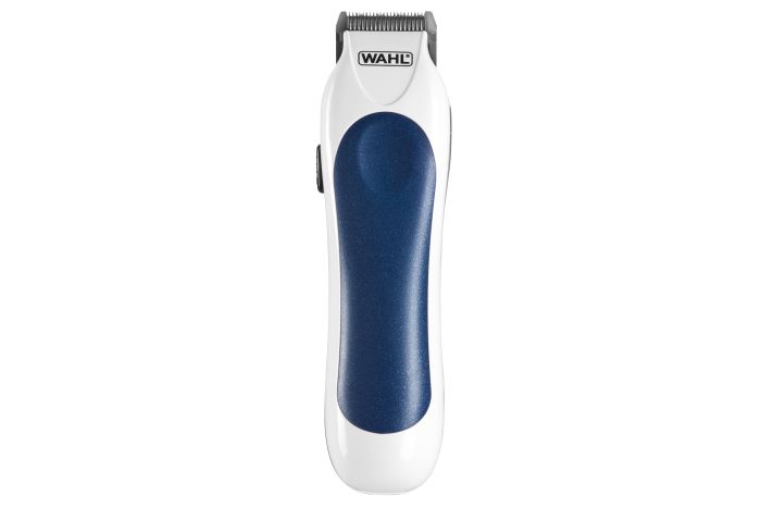 Машинка для стрижки WAHL ColorPro Combo, от сети, вибрационный мотор, насадок-8, кейс, мини триммер в компл., сталь, бело-синий