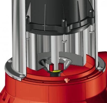 Насос дренажний Einhell GC-DP 1020 N, 1000Вт, 18000л/год, вис. 9 м, глиб. 5м, нержавіюча сталь, 7.2кг