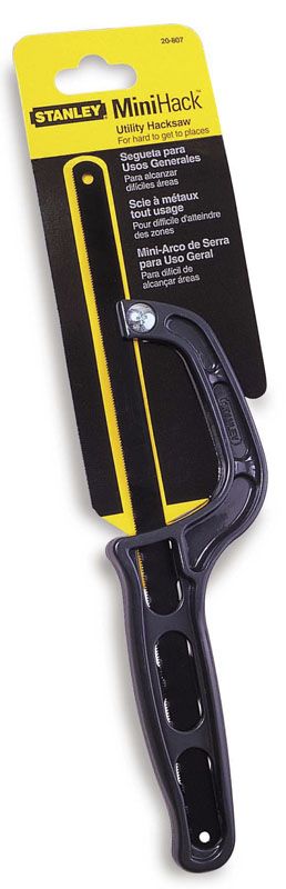 Ножівка по металу Stanley Mini Hacksaw, 300мм, тримач полотна