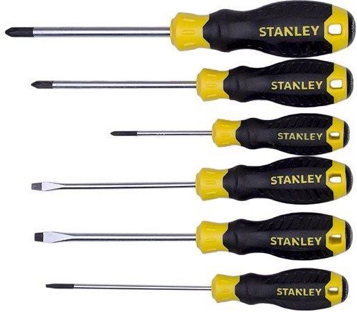 Викрутки Stanley набір 6шт, SL,PH